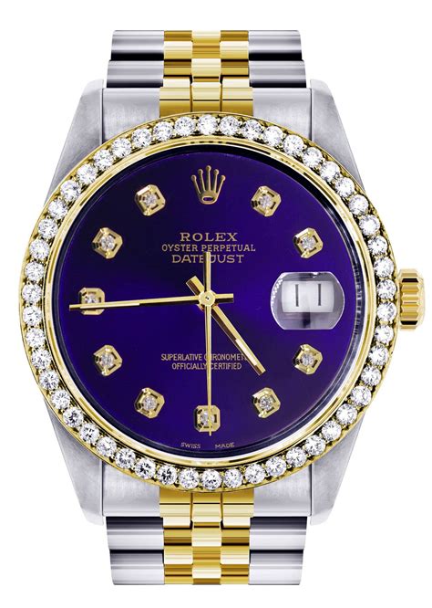 reloj rolex de oro con diamantes|rolex oro 36mm.